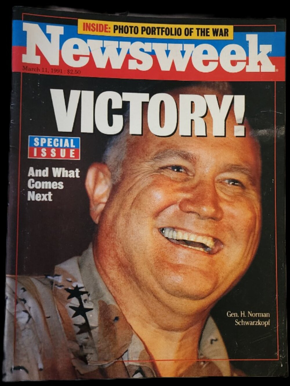 Vintage Newsweek Magazine Special Issue – March 11, 1991: VICTORY! (Gen. H. Norm